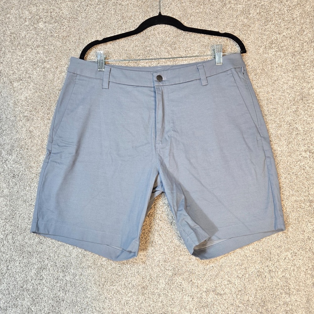 Lululemon Commission Shorts Men's 34x7 Light Blue LM7AUDS